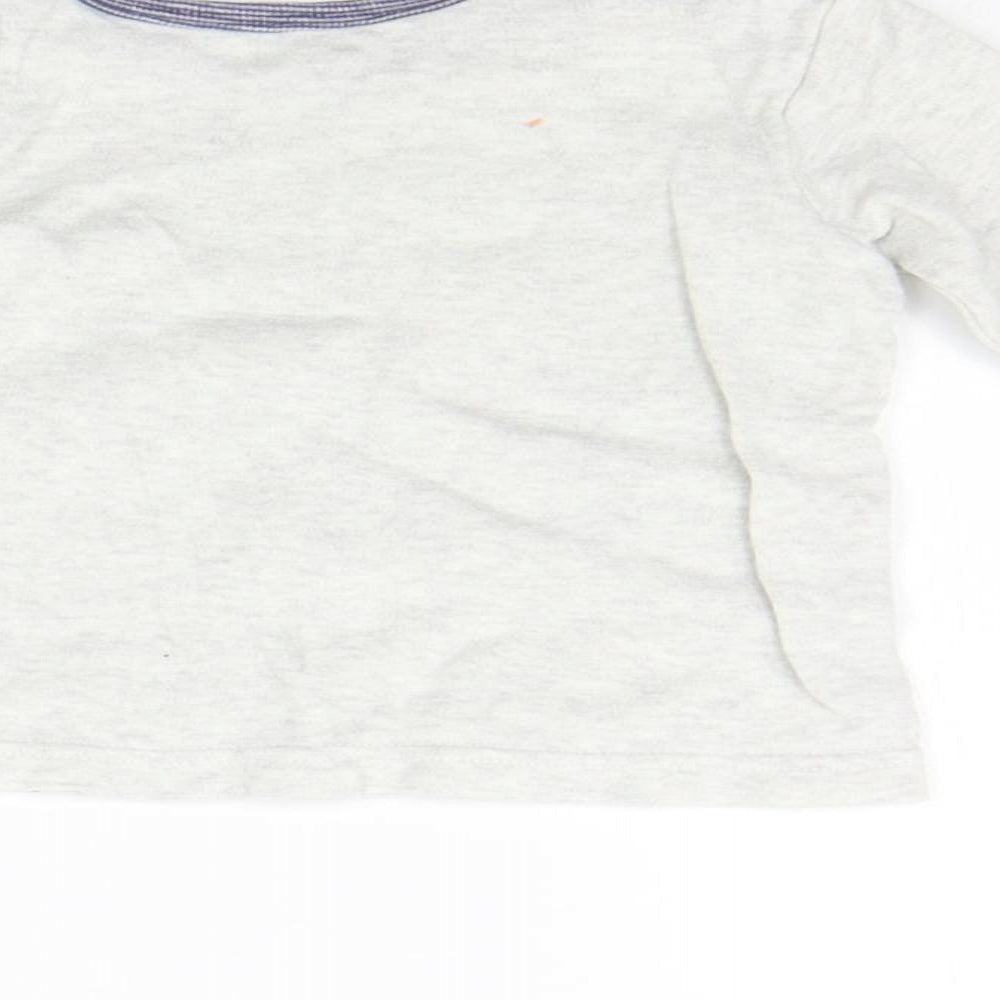 George Girls Grey   Pullover Jumper Size 3-6 Months