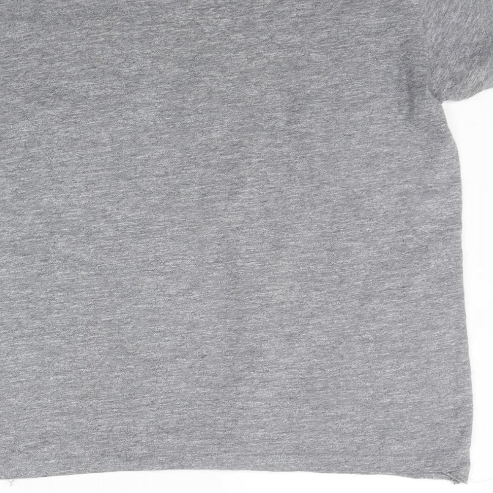 Ceader wood state Mens Grey    T-Shirt Size S  - washable mark