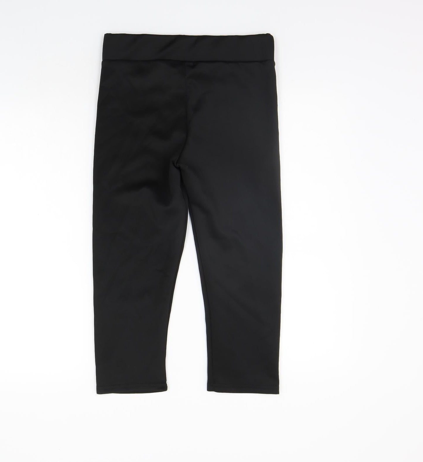 Womens UK Size 10 Boohoo Regular Fit Jogger Black Trousers