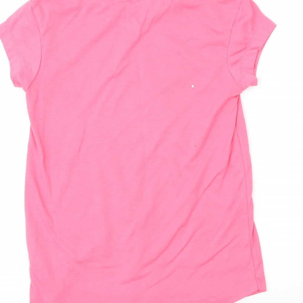 Matalan Girls Pink   Top Pyjama Top Size 10 Years