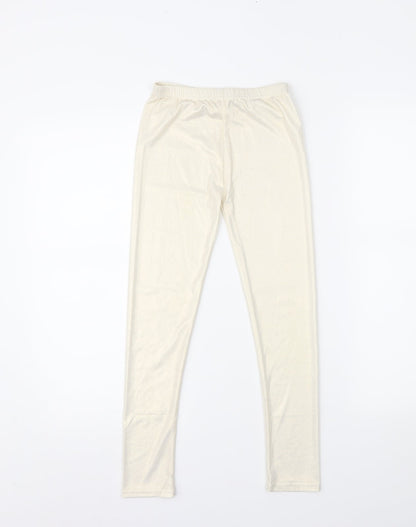 Limelight Girls Ivory   Jegging Trousers Size 11 Years
