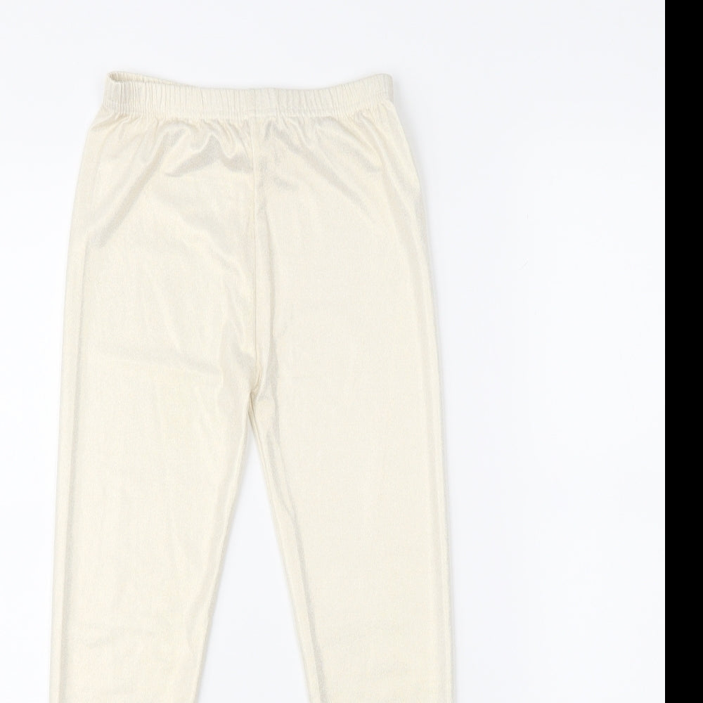 Limelight Girls Ivory   Jegging Trousers Size 11 Years