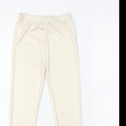 Limelight Girls Ivory   Jegging Trousers Size 11 Years