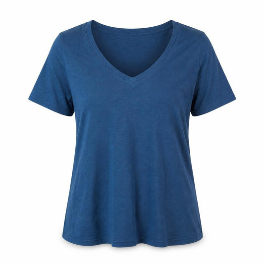Womens UK Size S JustFab Blue Basic Polo