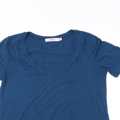 Womens UK Size S JustFab Blue Basic Polo