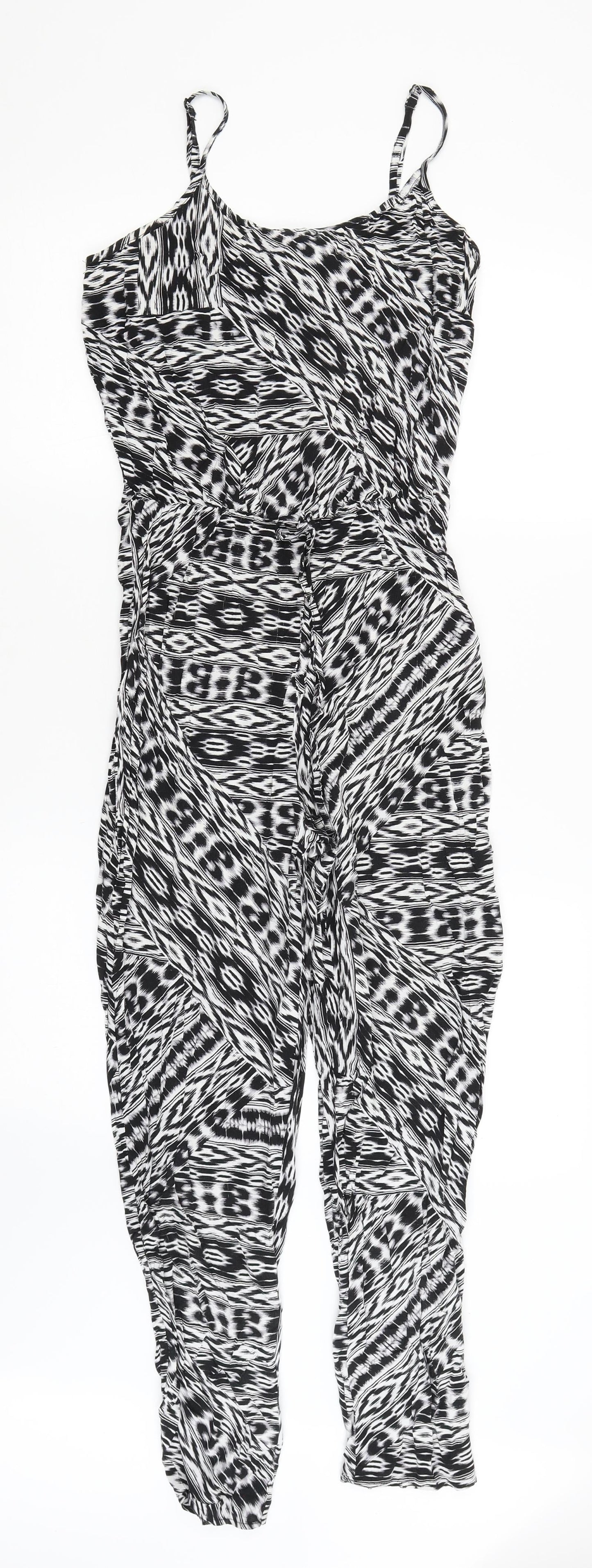 F&F Womens Black   Catsuit One-Piece Size 8