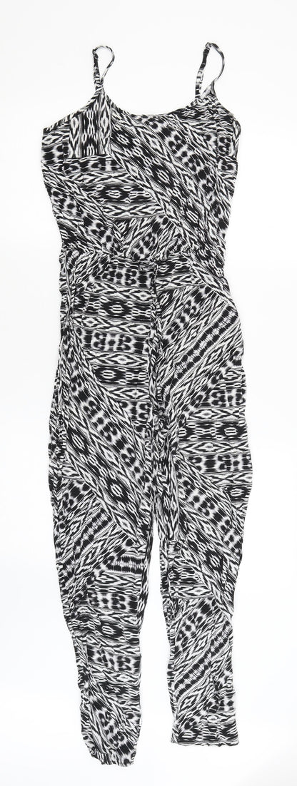 F&F Womens Black   Catsuit One-Piece Size 8