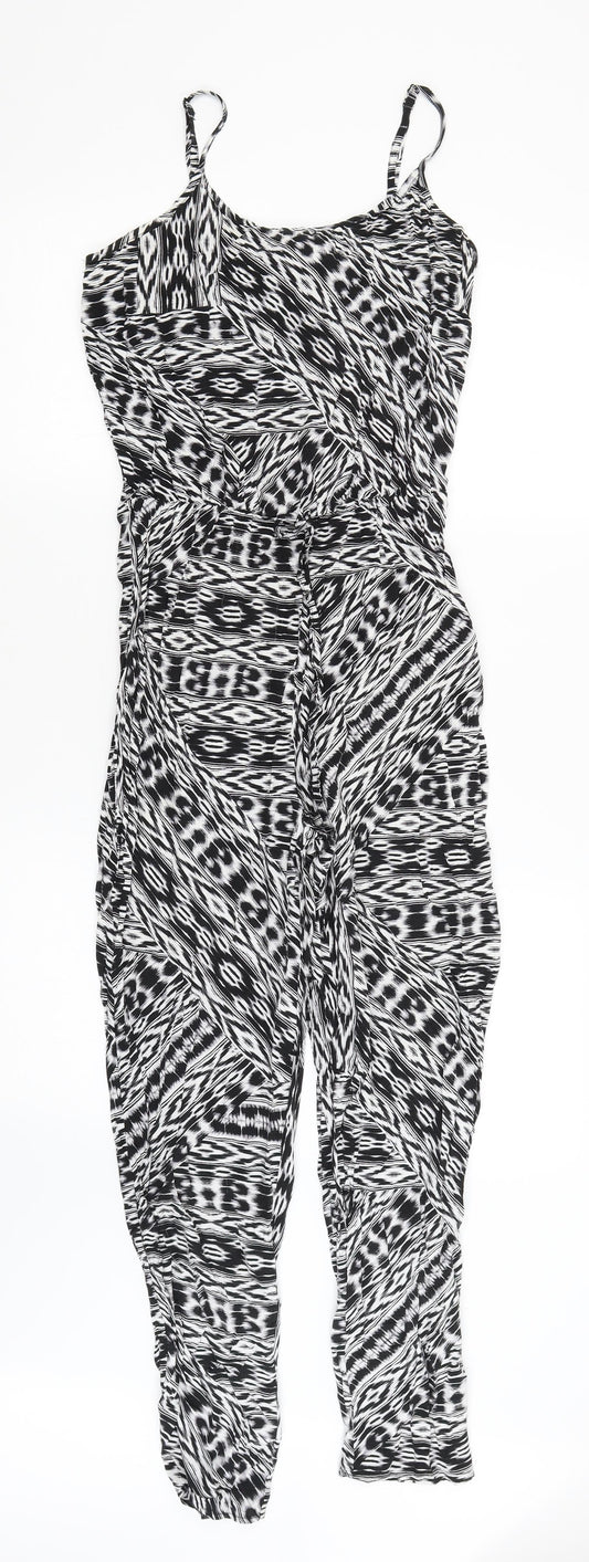 F&F Womens Black   Catsuit One-Piece Size 8