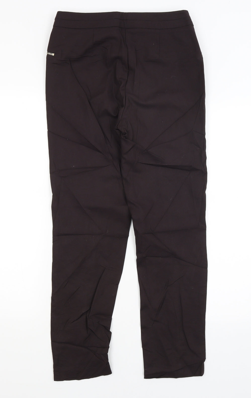 F&F Womens Black   Dress Pants Trousers Size 8 L26 in