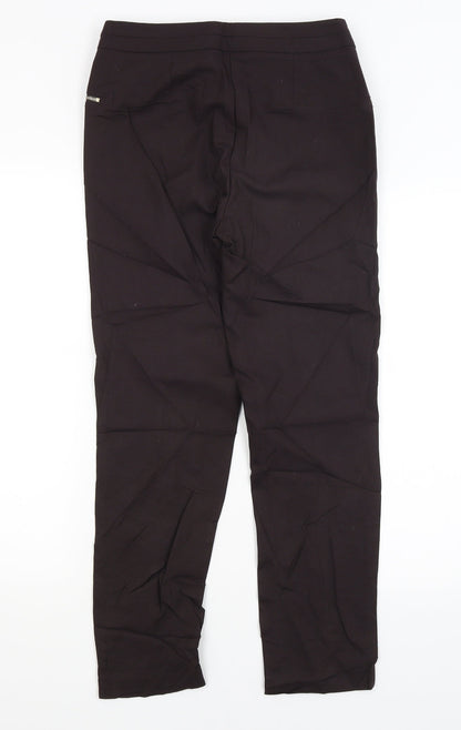F&F Womens Black   Dress Pants Trousers Size 8 L26 in