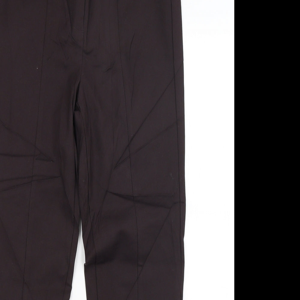 F&F Womens Black   Dress Pants Trousers Size 8 L26 in
