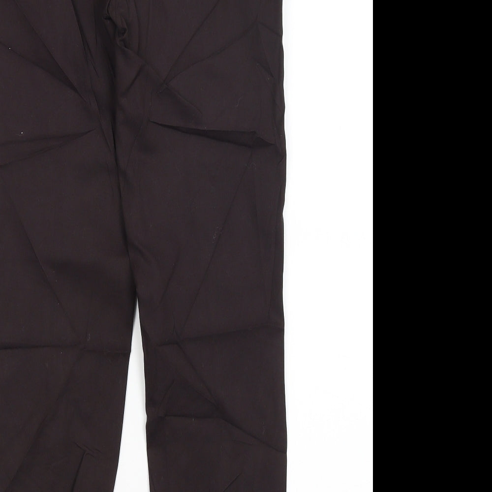 F&F Womens Black   Dress Pants Trousers Size 8 L26 in