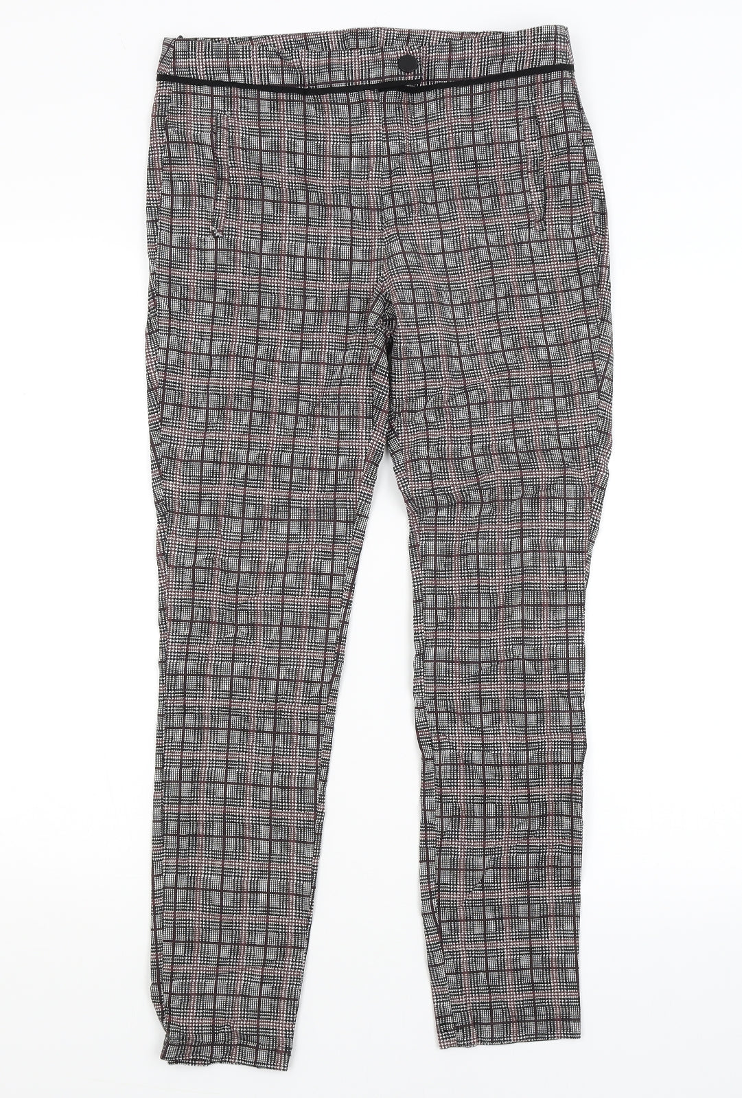 Womens UK Size 10 Dorothy Perkins Regular Fit  Grey Trousers