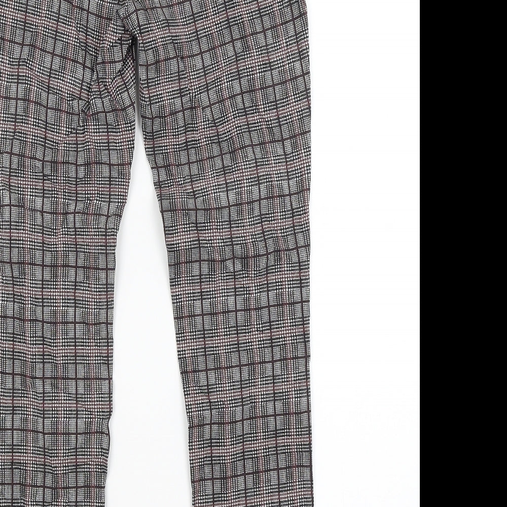 Womens UK Size 10 Dorothy Perkins Regular Fit  Grey Trousers