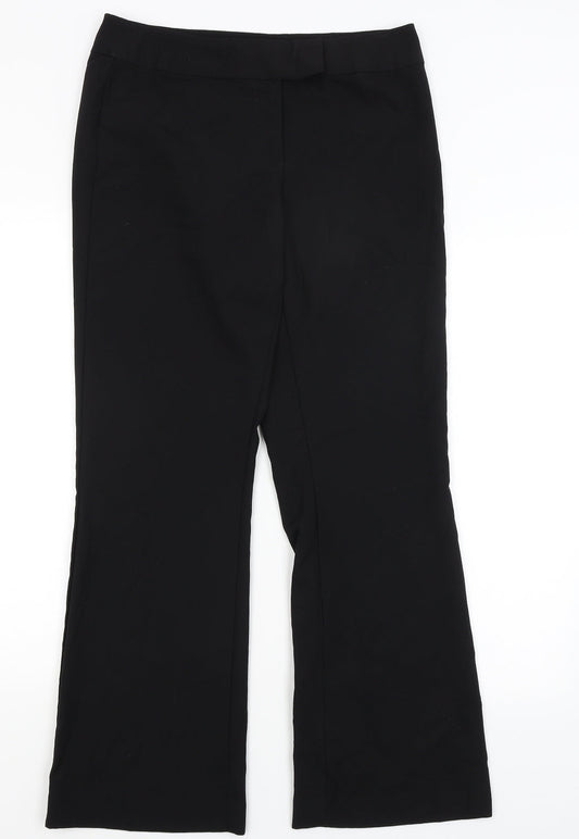 George Womens Black   Dress Pants Trousers Size 10 L30 in