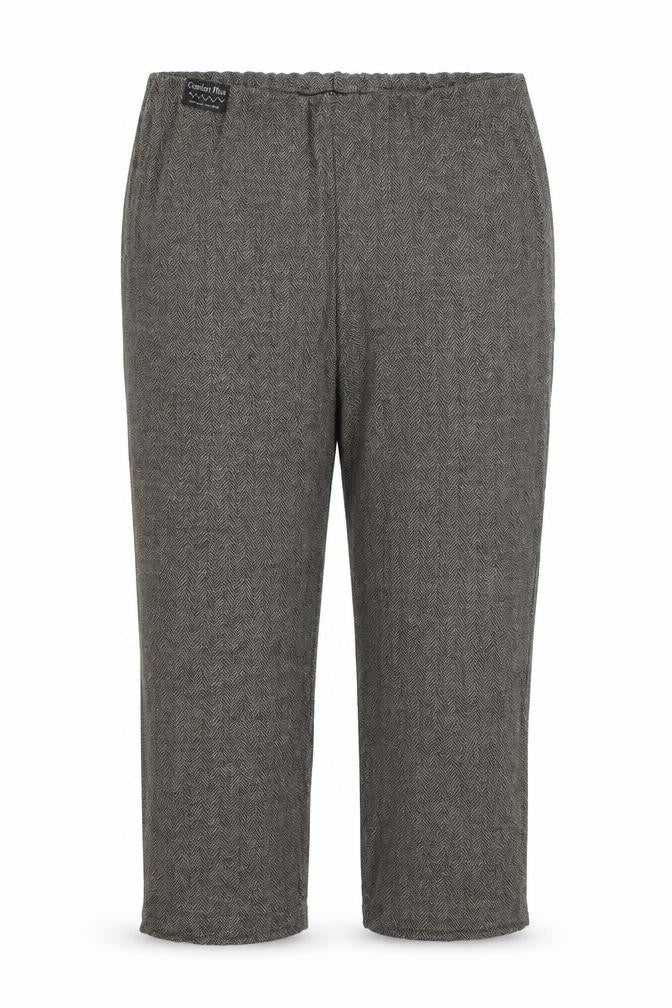 Womens UK Size 18 Classics Regular Fit Cropped Brown Trousers