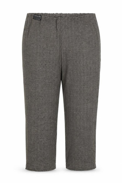 Womens UK Size 18 Classics Regular Fit Cropped Brown Trousers