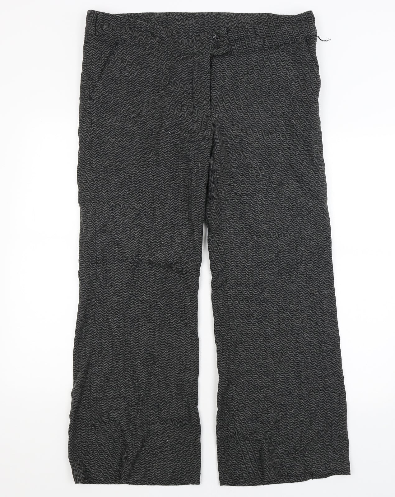 Womens UK Size 18 Janique Regular Fit  Grey Trousers