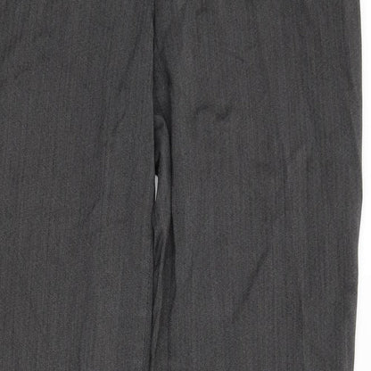 Womens UK Size 10 NEXT Regular Fit Dress Pants Grey Trousers
