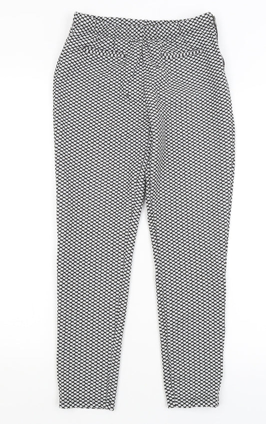 Atmosphere Womens White   Capri Trousers Size 8 L24 in