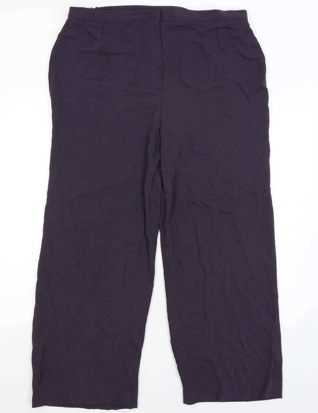 Womens UK Size 20 Libra Regular Fit  Purple Trousers