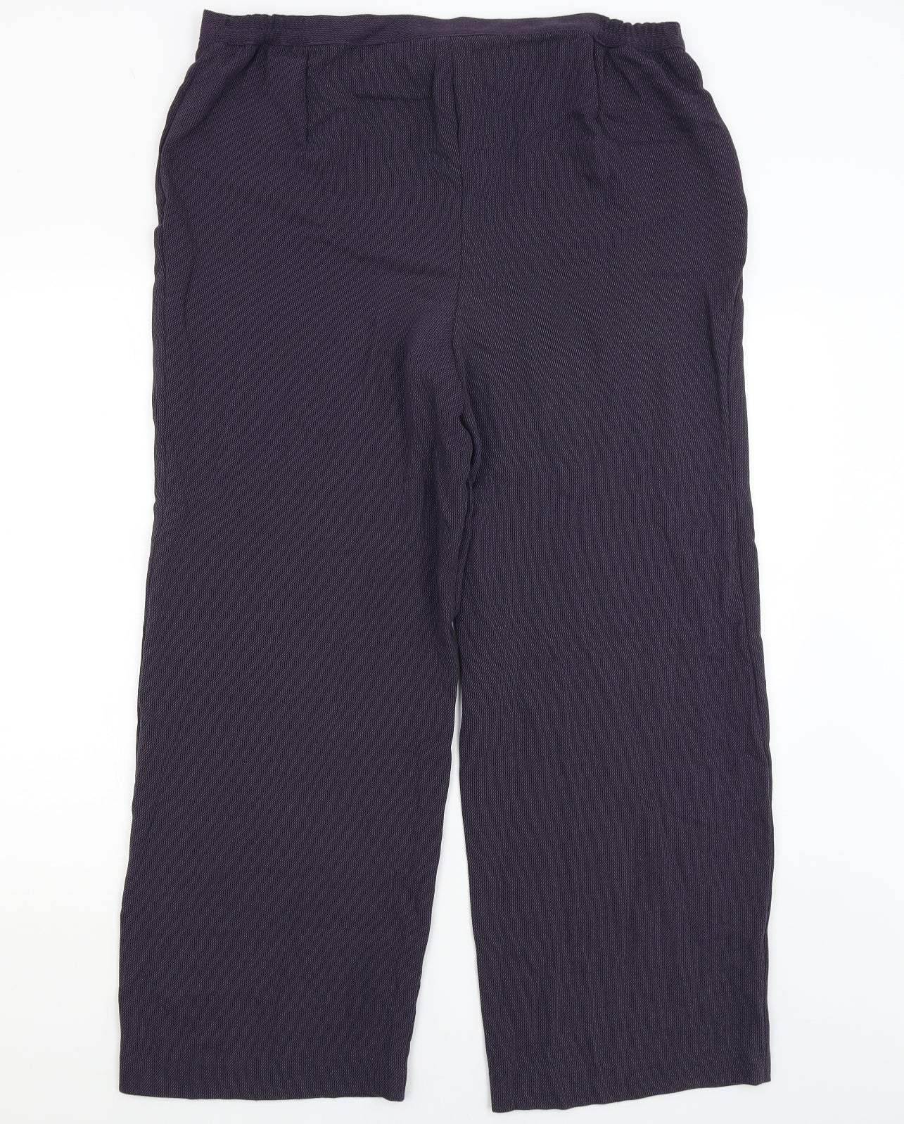 Womens UK Size 20 Libra Regular Fit  Purple Trousers