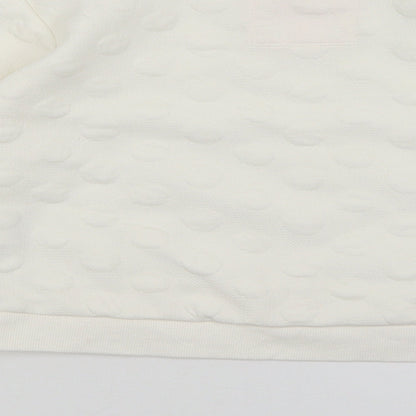 H&M Girls White   Pullover Jumper Size 9-10 Years