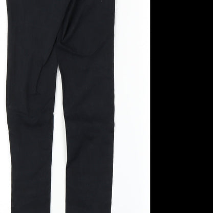 Womens UK Size M Ginatricot Regular Fit Skinny Black Jeans