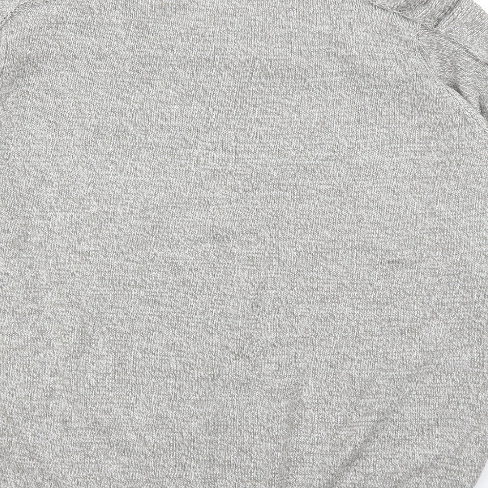 Womens UK Size M Papaya Grey Pullover Jumper