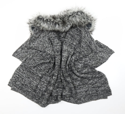Primark Womens Grey   Cape Jumper One Size