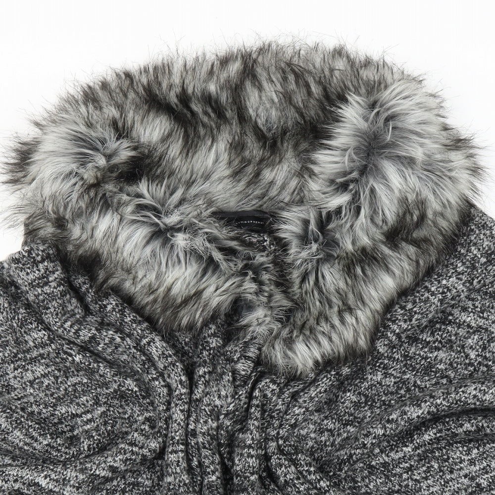 Primark Womens Grey   Cape Jumper One Size