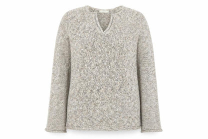 Womens UK Size 16 M&S Beige Pullover Jumper