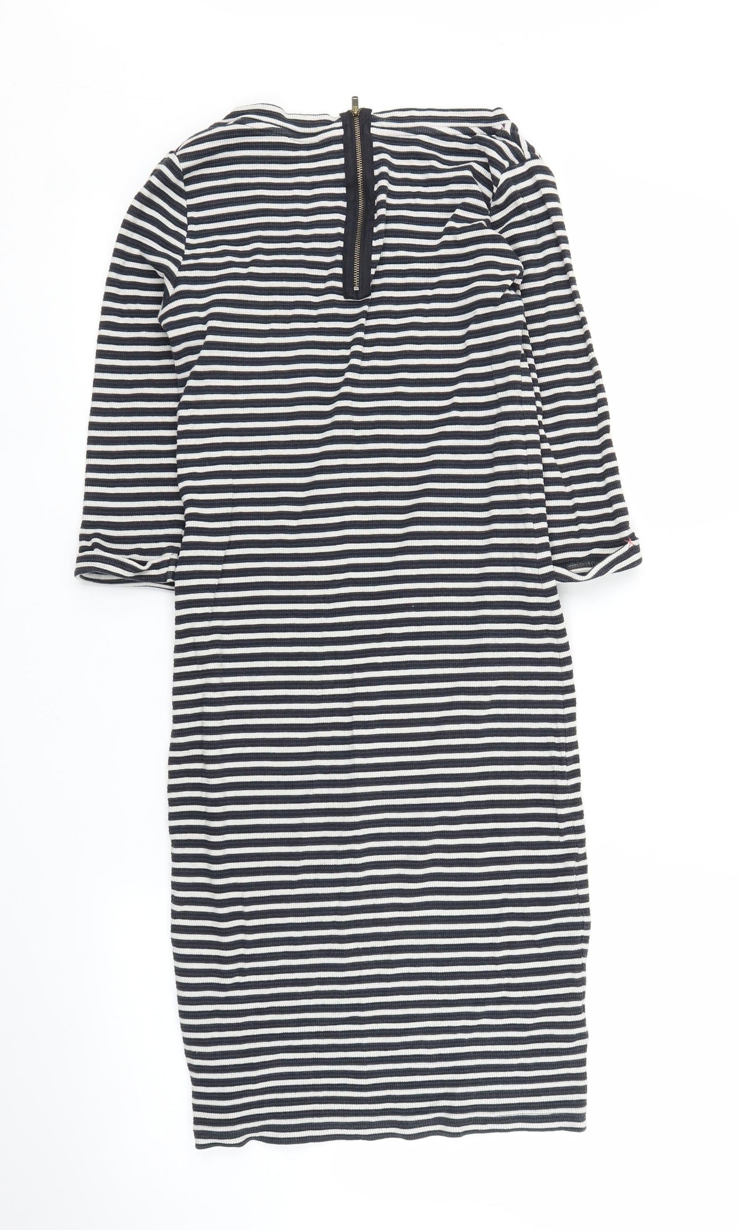 NEXT Womens Blue Striped  Sheath  Size 10