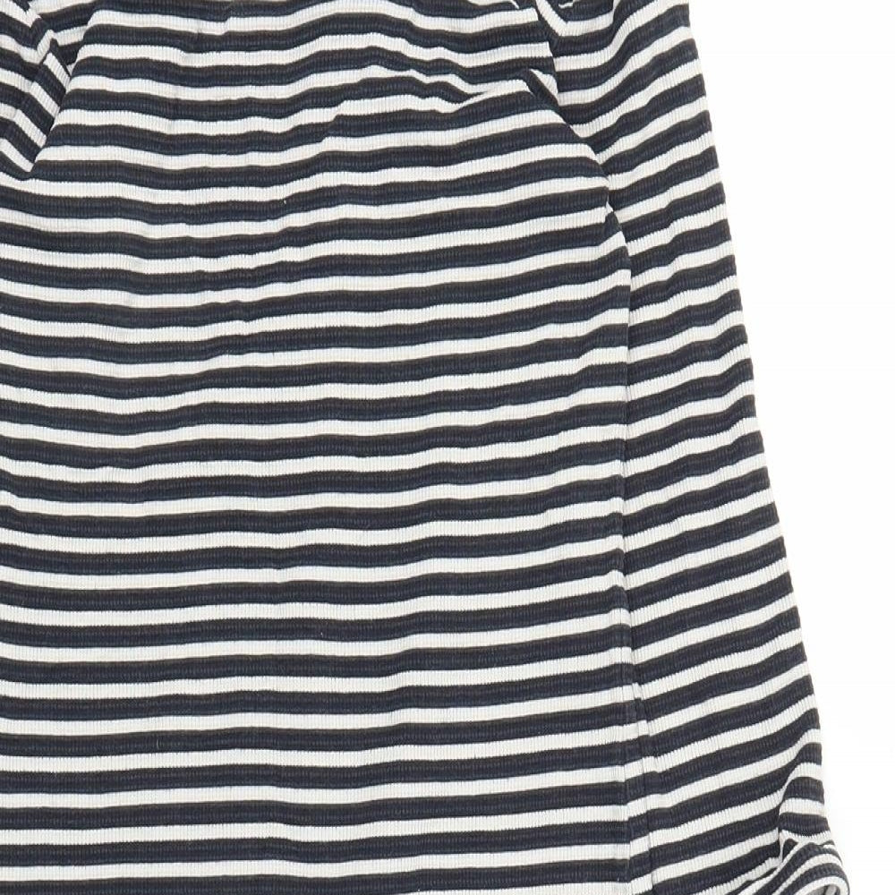 NEXT Womens Blue Striped  Sheath  Size 10