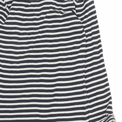 NEXT Womens Blue Striped  Sheath  Size 10