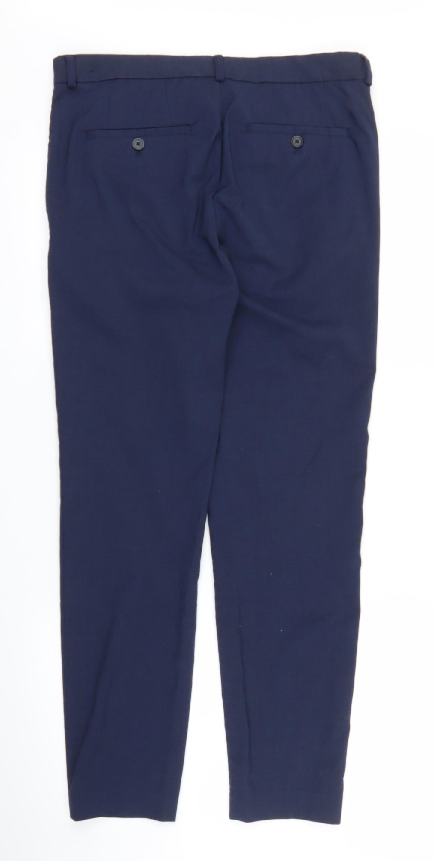 H&M Mens Blue   Trousers  Size 32 in L27 in