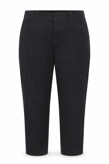Womens UK Size 6 Gap Regular Fit Cropped Black Trousers