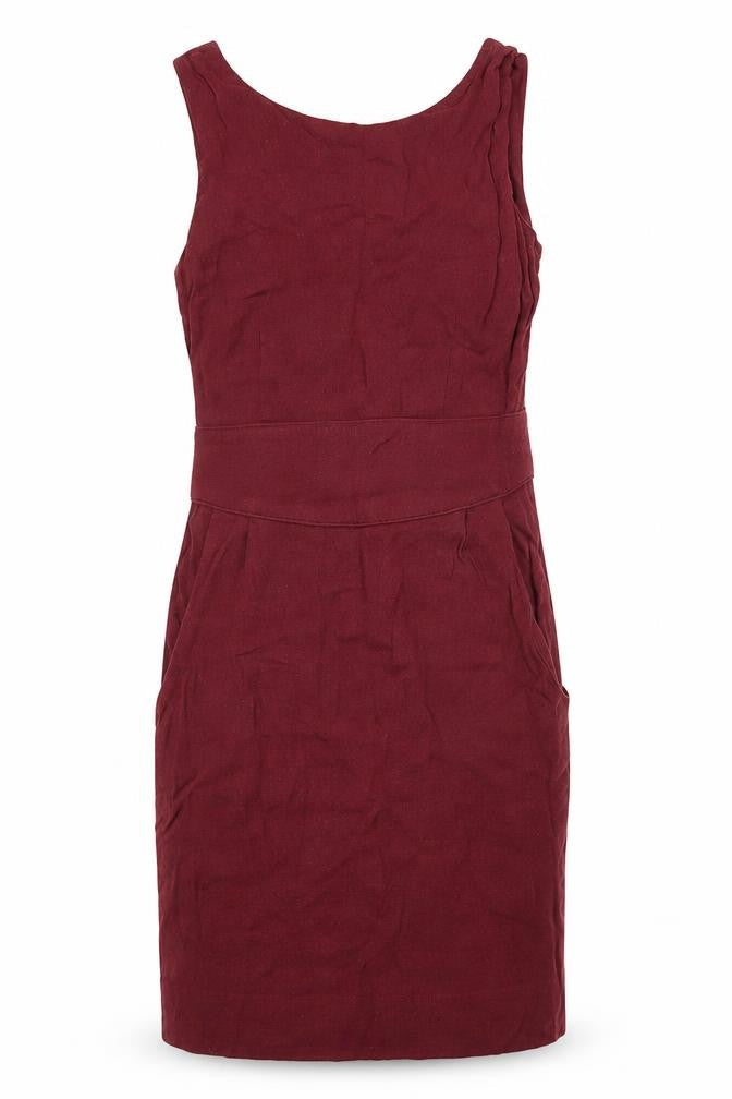 Apricot Womens Purple   Sheath  Size M