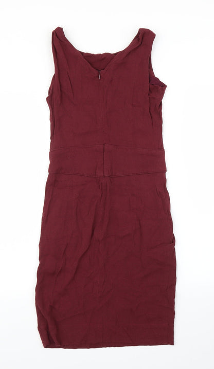 Apricot Womens Purple   Sheath  Size M