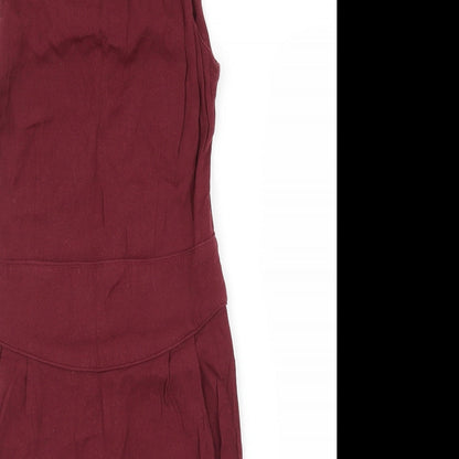 Apricot Womens Purple   Sheath  Size M