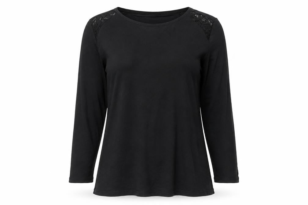 Womens UK Size 8 TU Black Basic T-Shirt