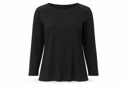 Womens UK Size 8 TU Black Basic T-Shirt