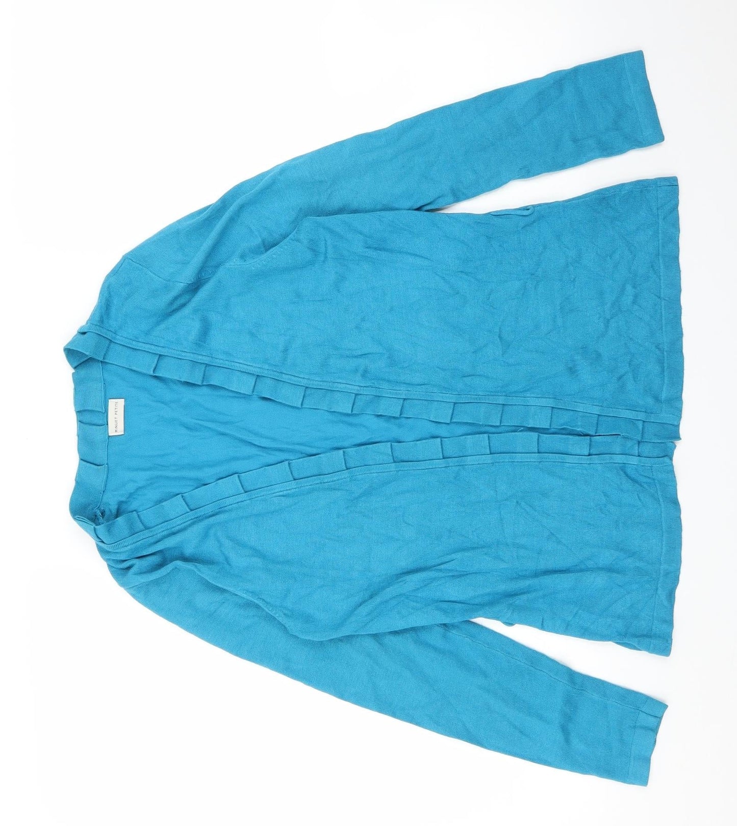 Womens UK Size 8 Minuet Blue Cardigan Jumper