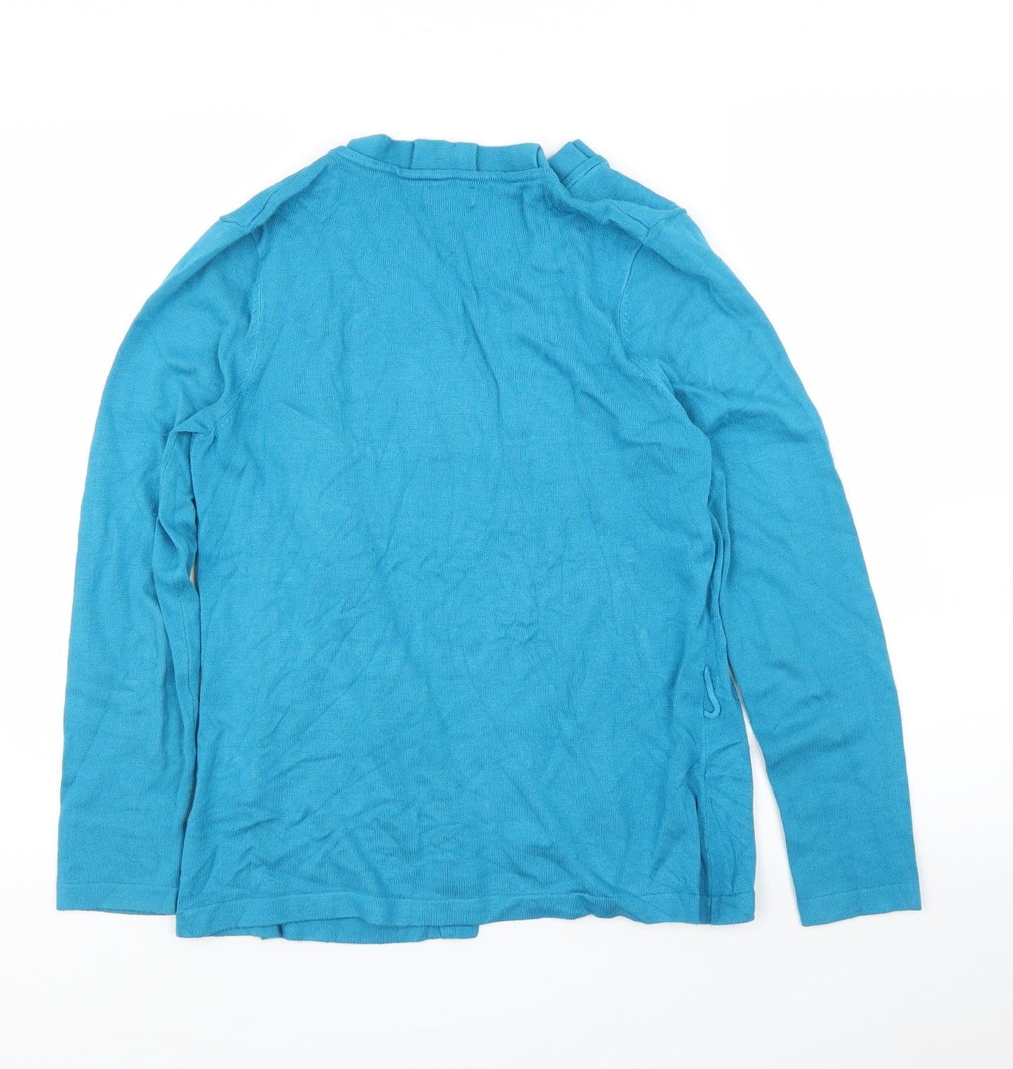 Womens UK Size 8 Minuet Blue Cardigan Jumper