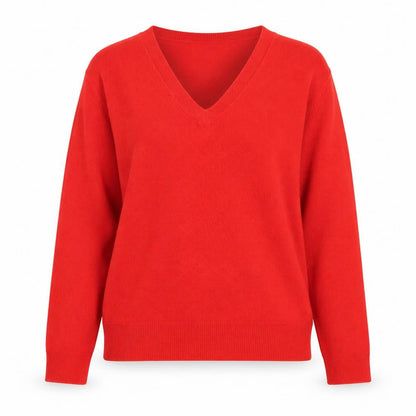 Womens UK Size 12 M&S Red Pullover Jumper