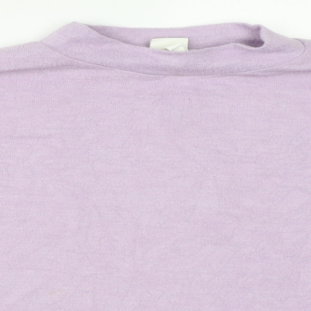 H&M Womens Purple   Pullover Jumper Size M