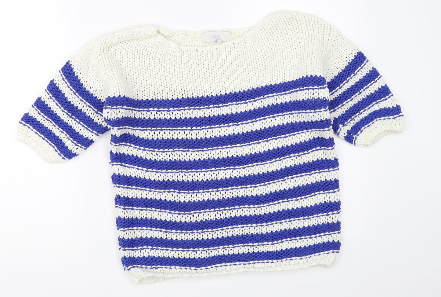 Womens UK Size S NEXT Blue Pullover Jumper