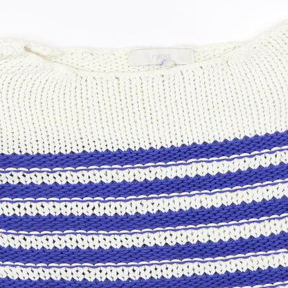 Womens UK Size S NEXT Blue Pullover Jumper