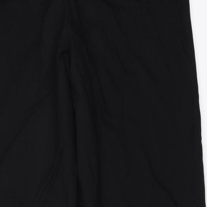 Womens UK Size 12 BHS Regular Fit  Black Trousers