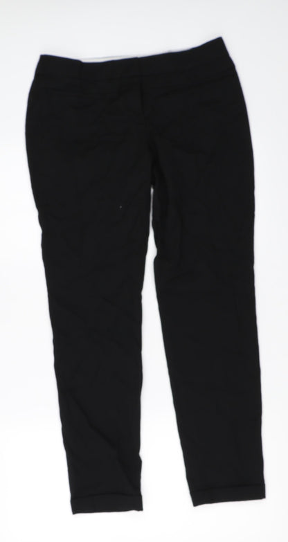 Womens UK Size 10 NEXT Regular Fit  Black Trousers